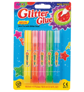Amos Glitter Glue Neon