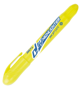 Amos Highlighters Dry Yellow