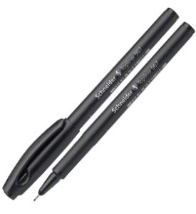 Schneider Topliner 967 Pen - Black