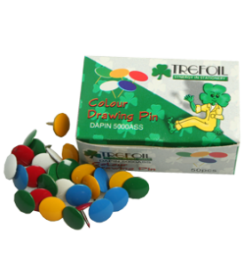 Trefoil Drawing Pins
