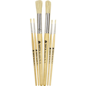 TREFOIL ARTIST ROUND S/HANDLE PAINT BRUSH #9 10`S
