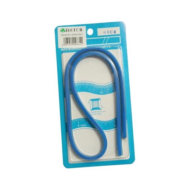 TECHNICAL DRAWING FLEXI CURVE RULER WITH GRADUATION 60CM