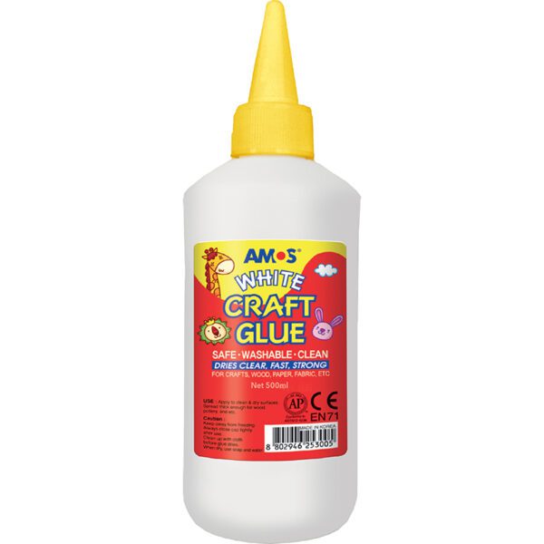 AMOS CRAFT GLUE WHITE 500ml