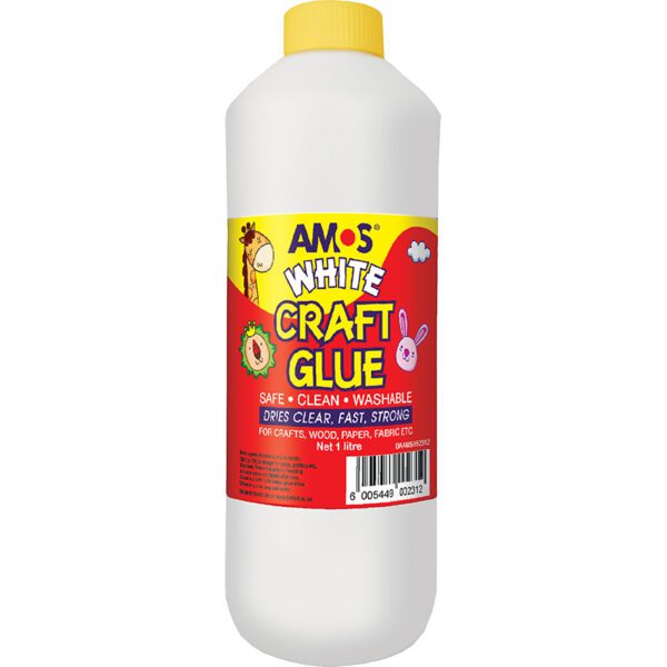 AMOS CRAFT GLUE WHITE 1L