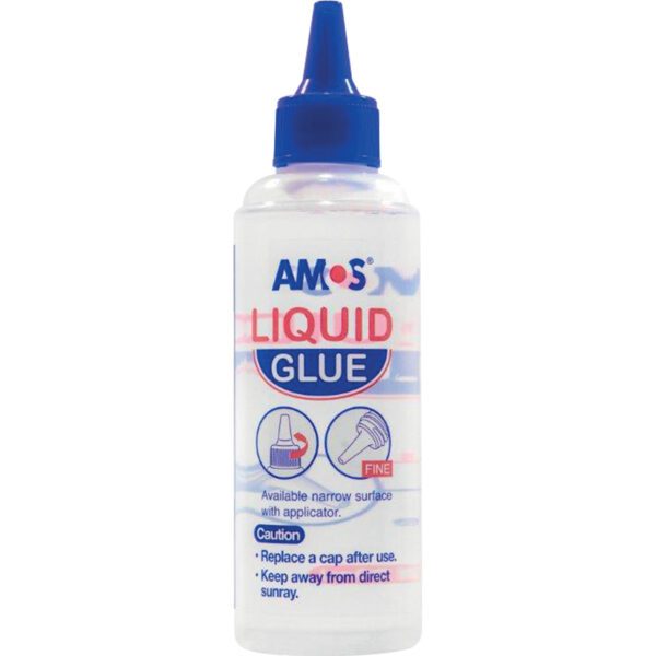 AMOS LIQUID CLEAR / PAPER GLUE 120ml LQ120D12