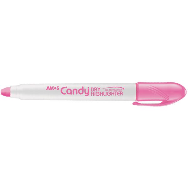 AMOS DRYHIGHLIGHTER TWIST-UP 12'S PASTEL CANDY PINK
