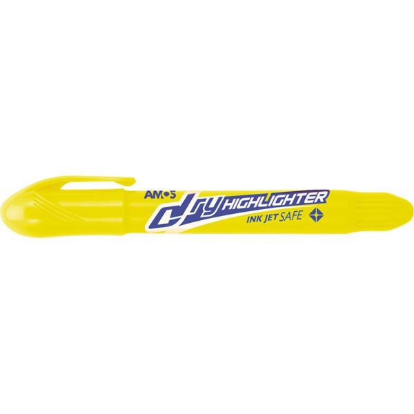 AMOS DRYHIGHLIGHTER TWIST-UP 12'S YELLOW - HLD12DYL