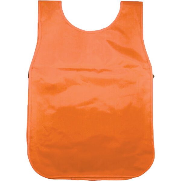 SCHOOL PRIMARY APRON - DOUBLE SIDED PLAIN ORANGE