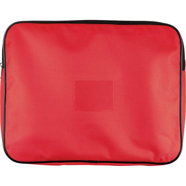 TREFOIL POLYESTER SUBJECT SORTER RED