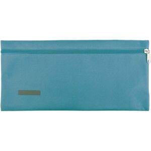 TREFOIL POLYESTER 24.5CM PENCIL BAG LIGHT BLUE