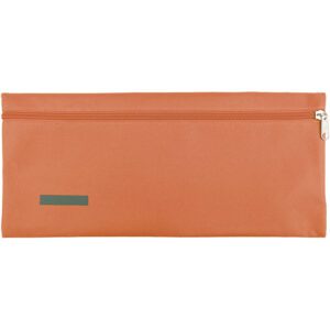 TREFOIL POLYESTER 33CM PENCIL BAG ORANGE