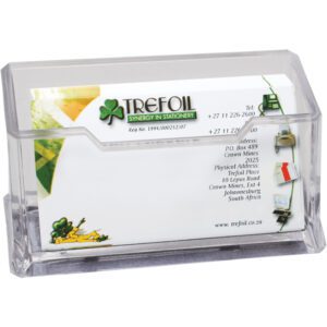 PERSONAL BUSNESS CARD HOLDER UPRIGHT