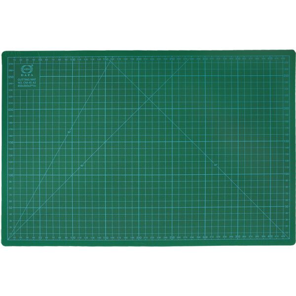 TREFOIL CUTTING MAT A3 450X300X3mm GREEN