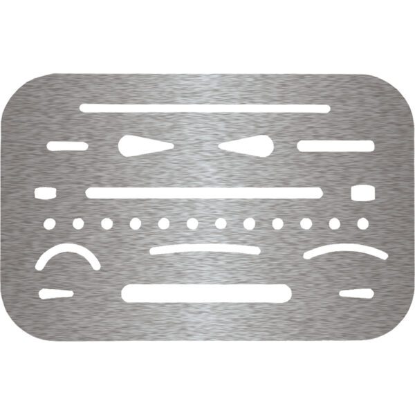 TREFOIL 26 HOLE ERASER SHIELD