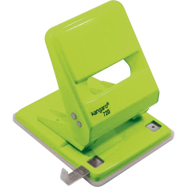 KANGARO PUNCH MEDUIM 2 HOLE #720 LIME/YELLOW