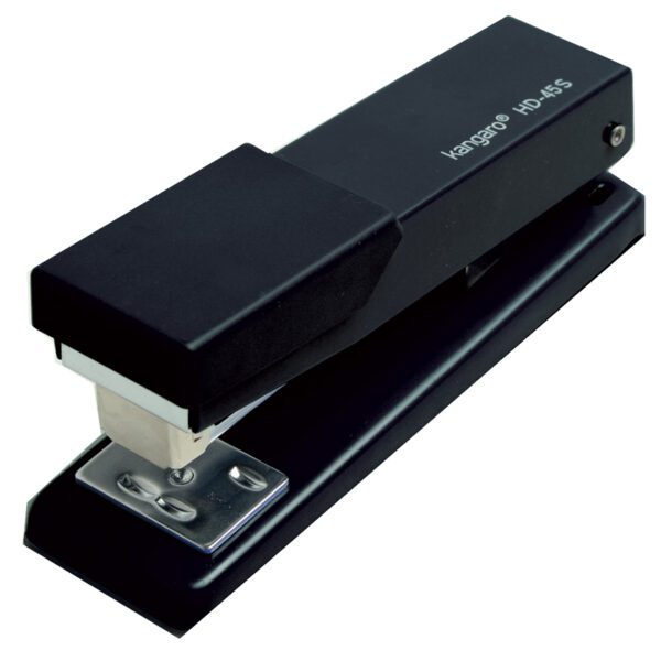 KANGARO STAPLER 45S H/STRIP METAL BLACK