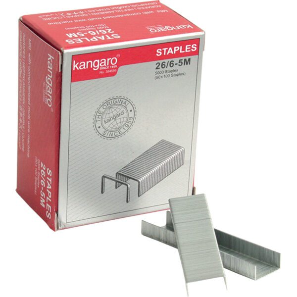 KANGARO STAPLES 26/6 5000`S