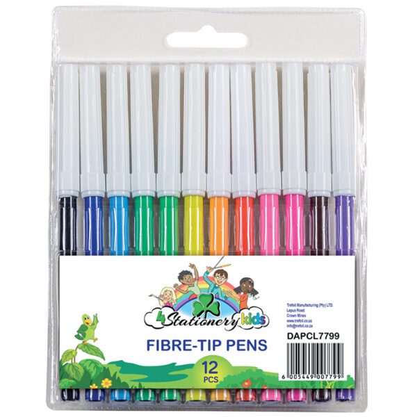 PRODUCTS > BACK TO SCHOOL FIBRE TIP PENS 12'S