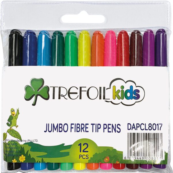 PRODUCTS > BACK TO SCHOOL FIBRE TIP PENS JUMBO 12'S
