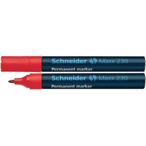 Schneider Permanent Marker MAXX230 - Red