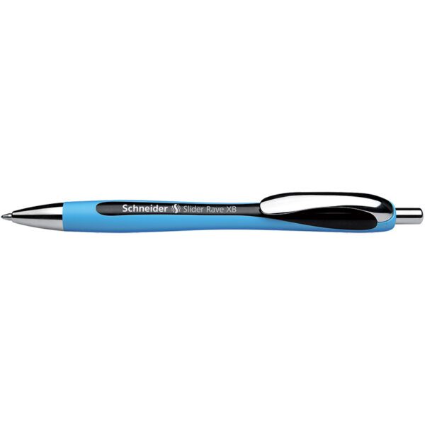 SLIDER RAVE XB - BLACK BALLPOINT PEN 5'S