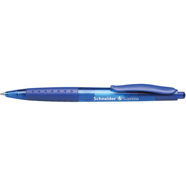 SUPRIMO RETRACTABLE BALLPOINT PEN BLUE 20'S