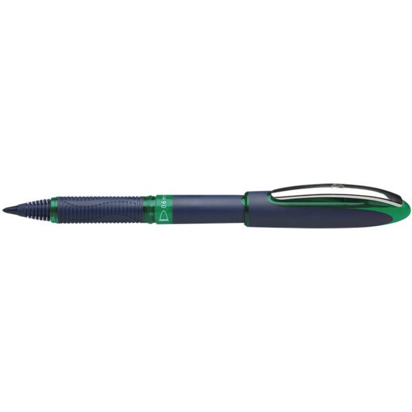 ONE BUSINESS 0.6MM PLASTIC TIP GREEN 10'S