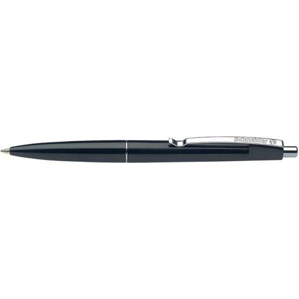 K15 SLIM RETRACTABLE BALLPOINT PEN BLACK 50'S