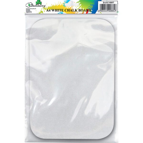 TREFOIL A4 WHITE BOARD SLATE CARDED