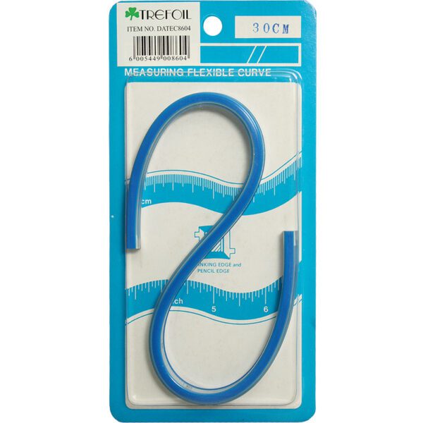 TECHNICAL DRAWING FLEXI CURVE RULER WITH GRADUATION 30CM
