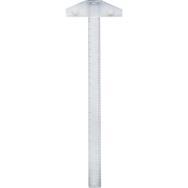 DRAUGHTSMAN T-SQUARE 60cm TRANSPARENT