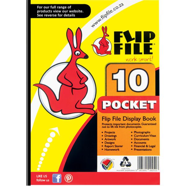 FLIP FILE A4 10 Pocket