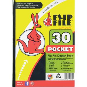 FLIP FILE A4 30 Pocket