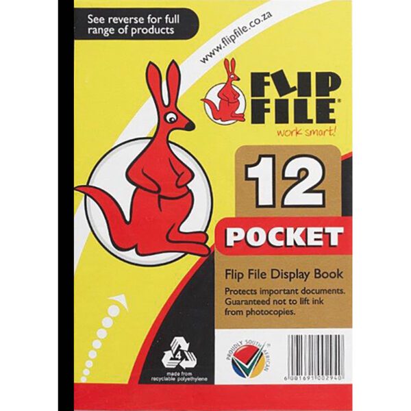 FLIP FILE A5 12 Pocket