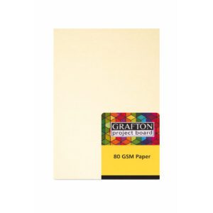 GRAFTON A4 80GSM PAPER (100 PK) - PASTEL CREAM