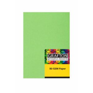 GRAFTON A4 80GSM PAPER (500 PACK) - BRIGHT GREEN