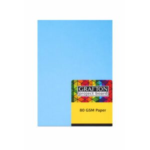 GRAFTON A4 80GSM PAPER (500 PACK) - BRIGHT BLUE