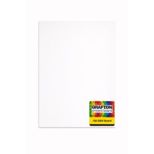 GRAFTON A2 160GSM BOARD (50 PACK) - WHITE