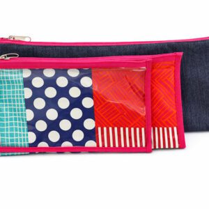 AFRICAN PROUDLY 3 IN 1 PENCIL BAG PINK