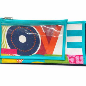 AFRICAN PROUDLY 3 IN 1 PENCIL BAG TEAL