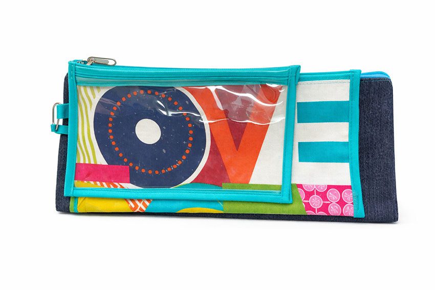 AFRICAN PROUDLY 3 IN 1 PENCIL BAG TEAL