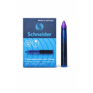 ROLLERBALL CARTRIDGES ONE CHANGE REFIL VIOLET per box