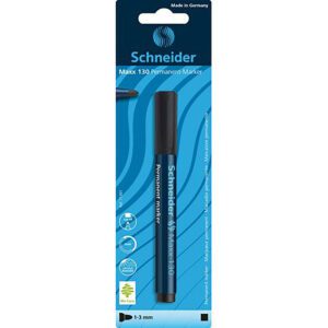 MAXX 130 BLACK PERMANENT MARKER CARDED
