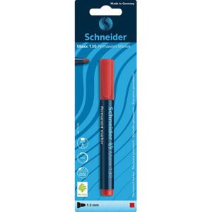 MAXX 130 RED PERMANENT MARKER CARDED