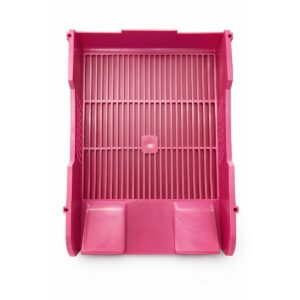 OFFICER LETTER TRAY STACKABLE BURGUNDY