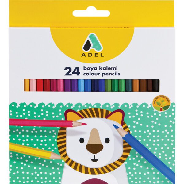 ADEL COLOURED PENCILS 24'S