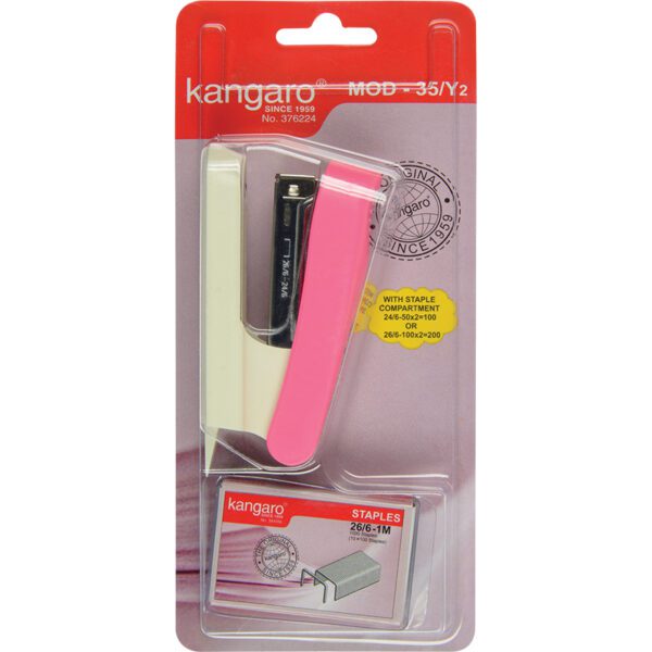 KANGARO STUDENT STAPLE PLUS 26/6 STAPLES MOD-35Y2