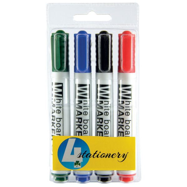 Trefoil WHITEBOARD MARKER 4 pack