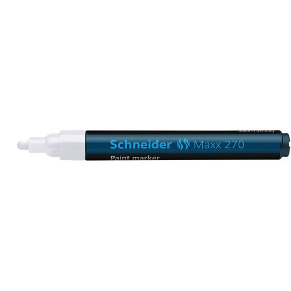 MAXX 270 - PAINT MARKER BULLIT POINT 1-3MM White 10's