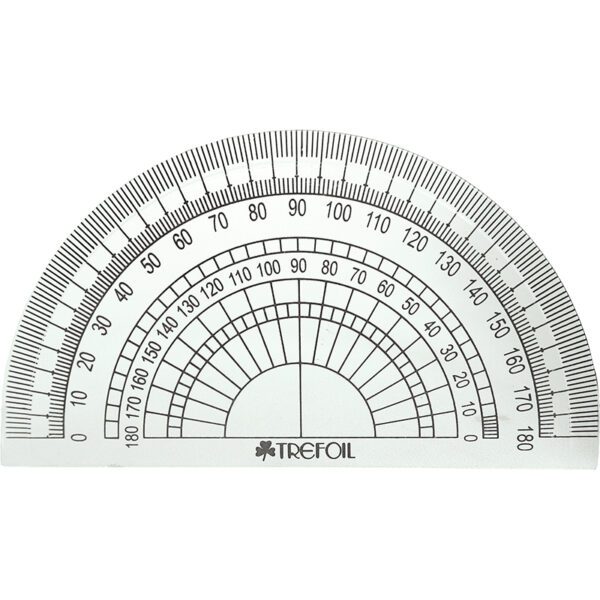 TECHNICAL DRAWING 15CM PROTRACTOR 180